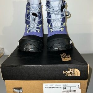 The North Face Kids Alpenglow V Boots - Blue and Black